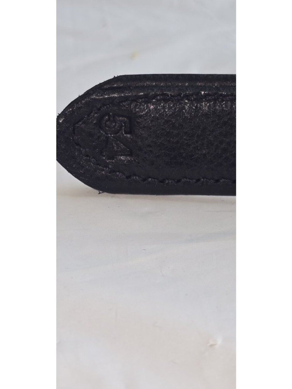 Black Oak Men's Black Dress Belt Solid Metal Buckle 54" Adjustable - Picture 2 of 9